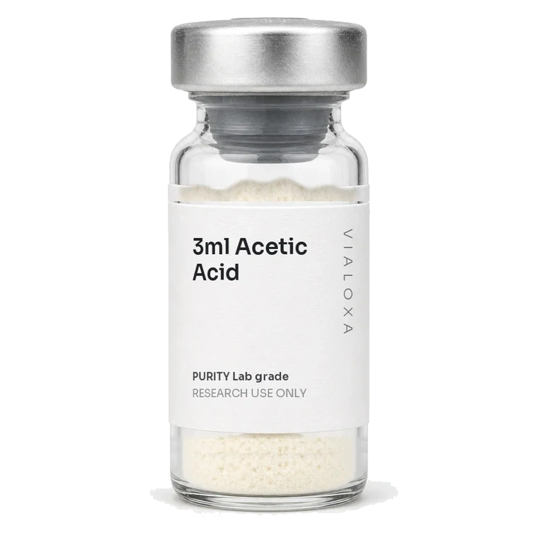 3ml Acetic Acid lyophilised reference vial