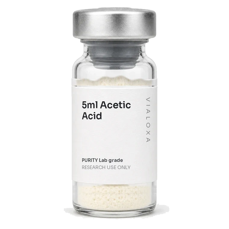 5ml Acetic Acid lyophilised reference vial
