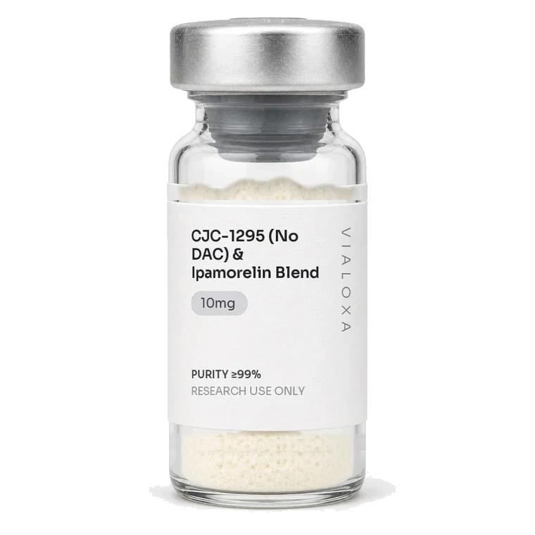 CJC-1295 & Ipamorelin Blend - 10mg lyophilised reference vial
