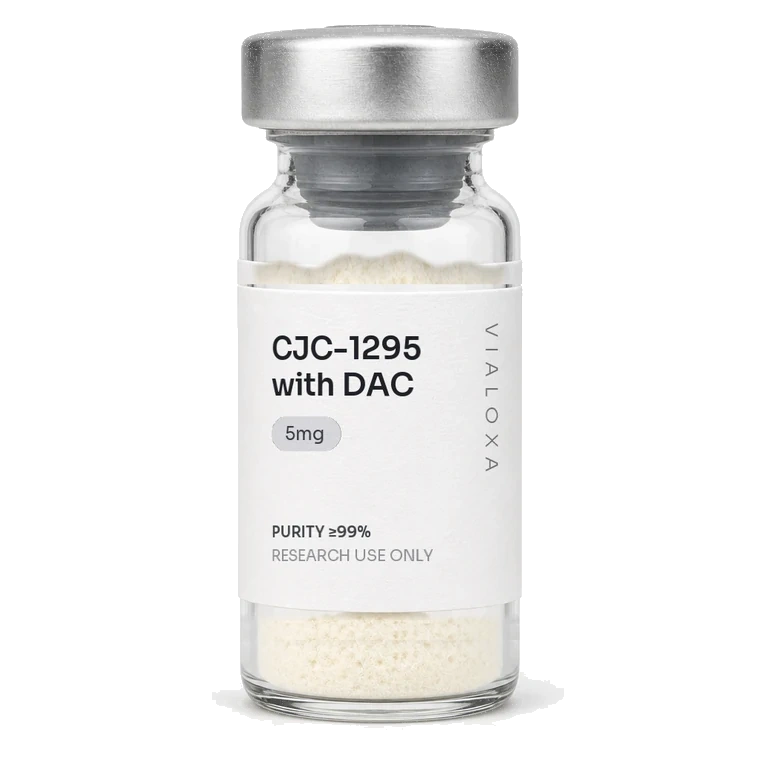 CJC-1295 with DAC - 5mg lyophilised reference vial