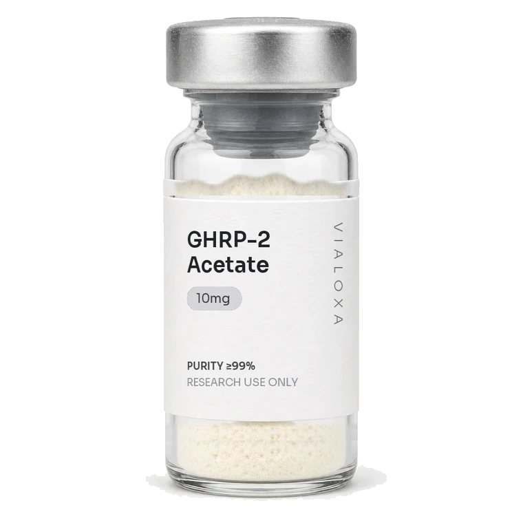 GHRP-2 Acetate - 10mg lyophilised reference vial