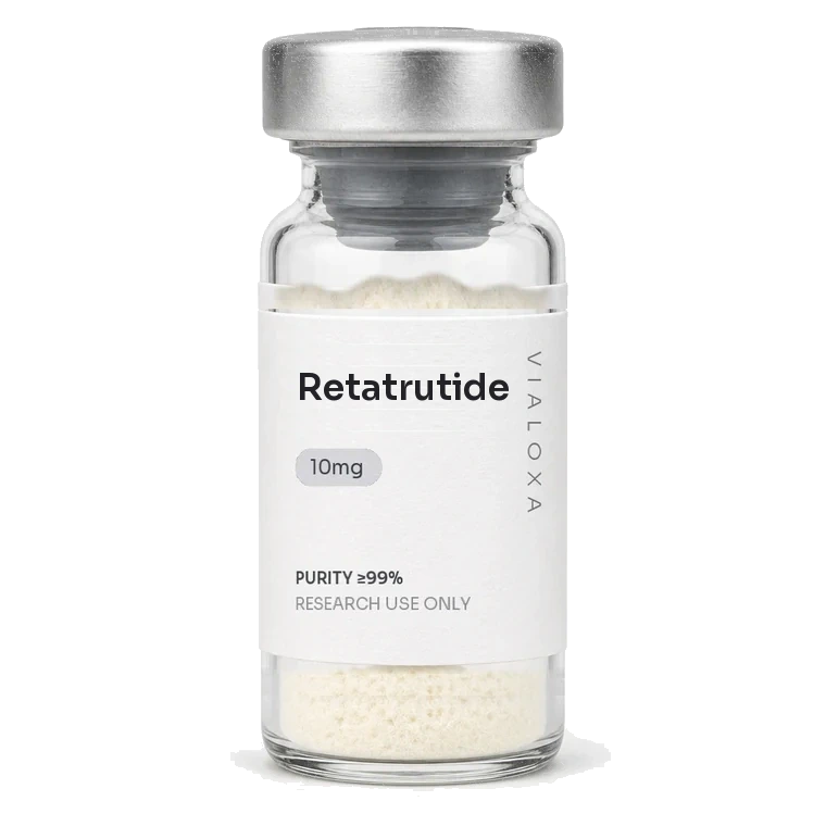 Retatrutide - 10mg lyophilised reference vial