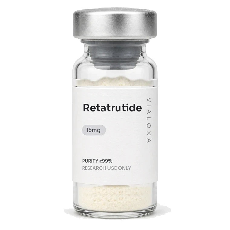 Retatrutide - 15mg lyophilised reference vial