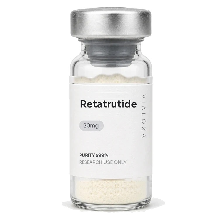 Retatrutide - 20mg lyophilised reference vial